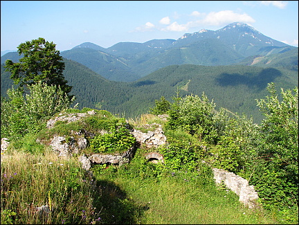 Chočské vrchy – Slovensko