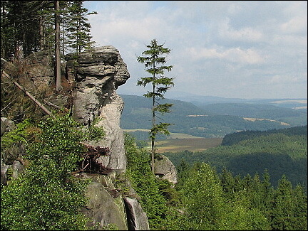 Metuje, Vlčinec a Broumovsko
