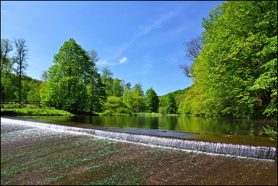 Moravice, tentokráte pěší